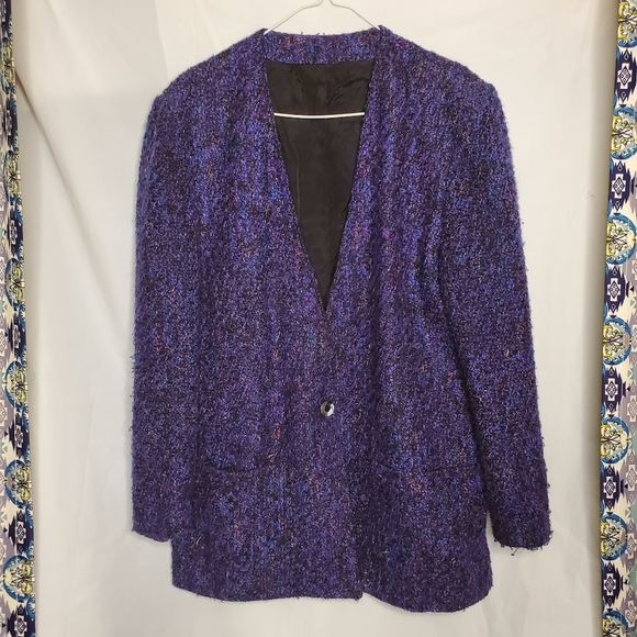 Complements Jackets & Blazers - Complements Purple Blazer